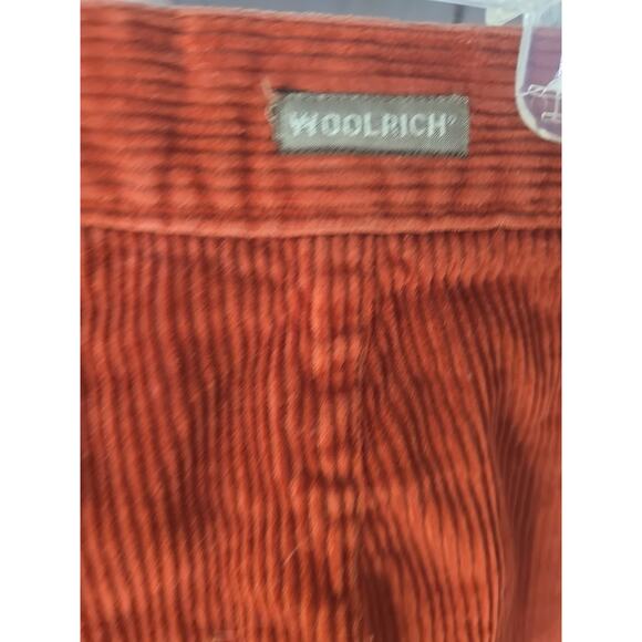 Woolrich Corduroy 1964 Pants Women's 8 Rust Colored High Rise Preppy Pants - Picture 3 of 7
